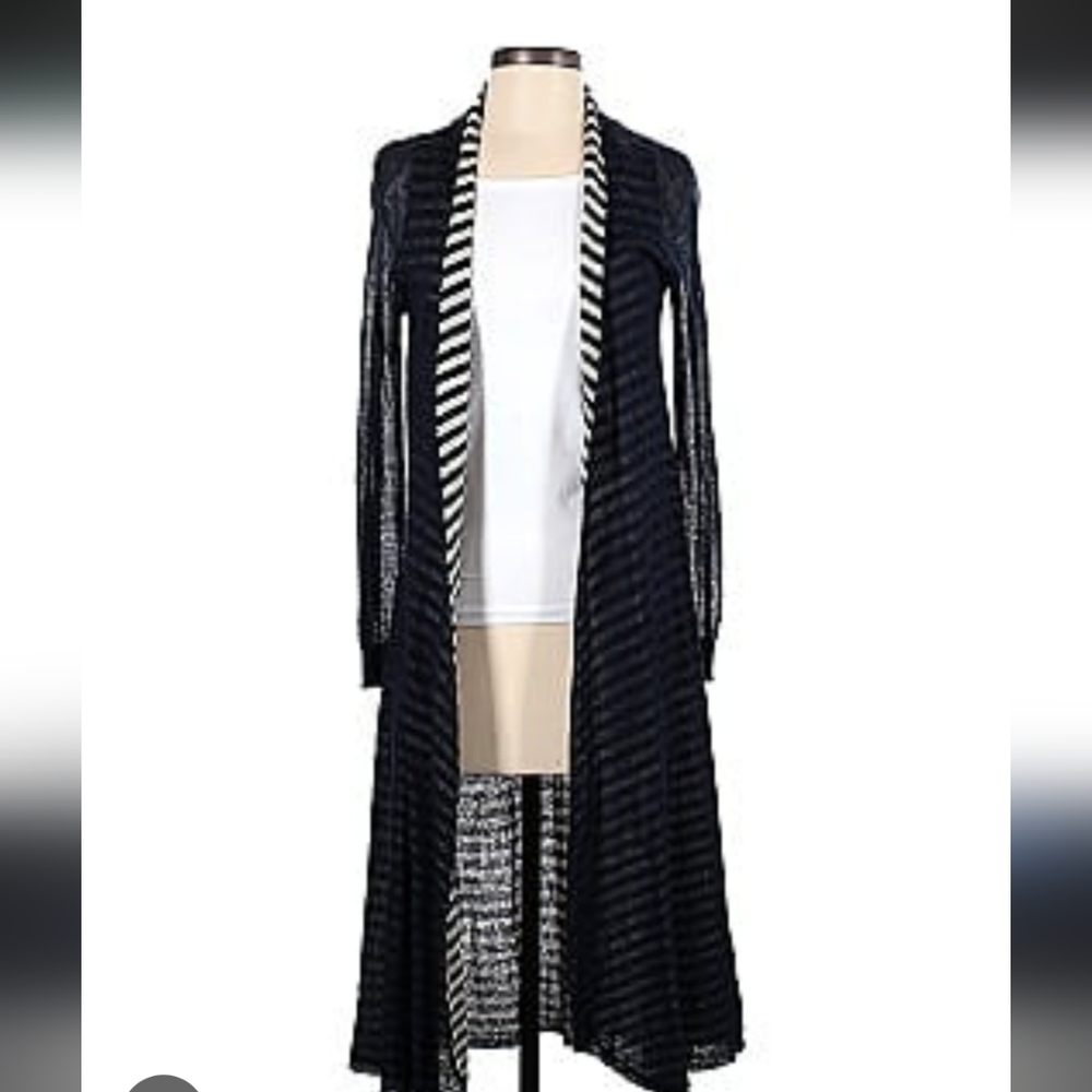 Ladakh Striped Black and White Women's Sweater